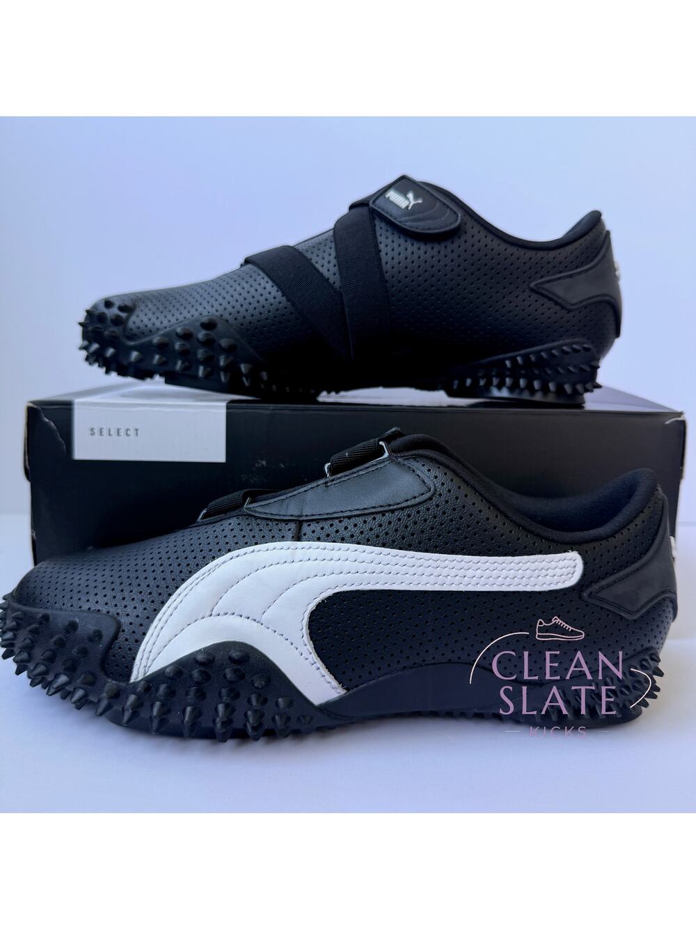Puma Mostro Perf Wns 40099202 Black White Womens Size 10 NIB